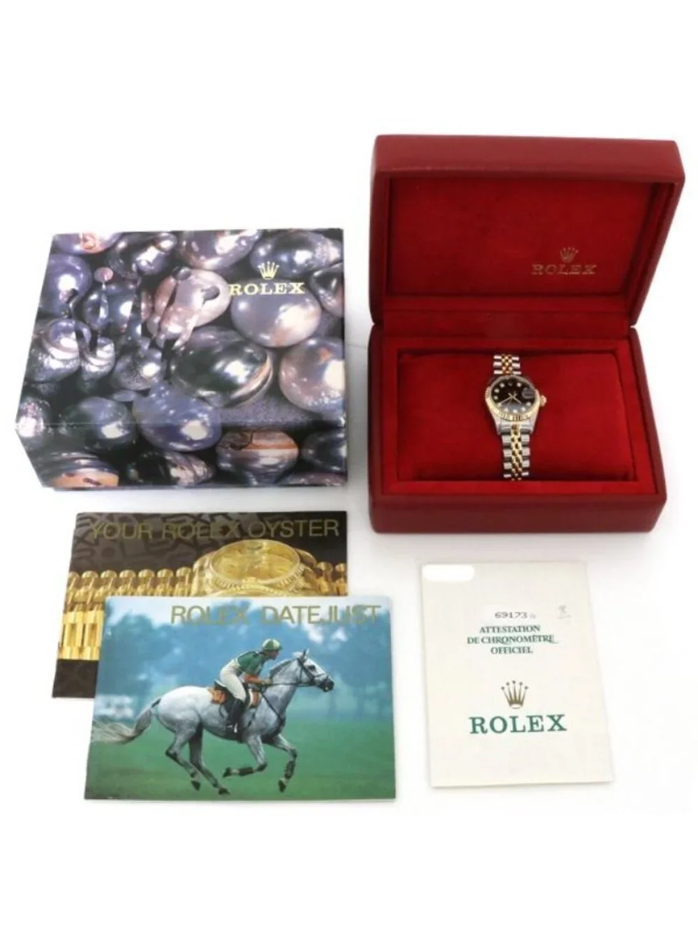 Rolex Watch Datejust Automatic Winding No Overhauled Polished Cash On Delivery